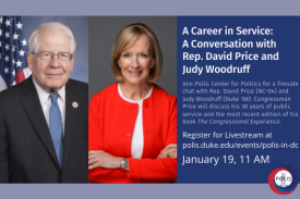 Congressman Price and Judy Woodruff